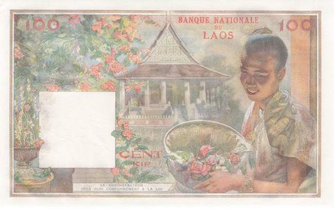 100 Kip Laos p.6